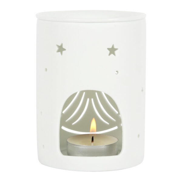 White Angel Cut Out Wax Melt or Oil Burner - Image 3