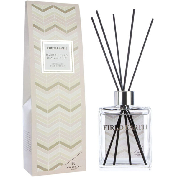 Wax Lyrical Darjeeling & Damask Rose 180ml Reed Diffuser