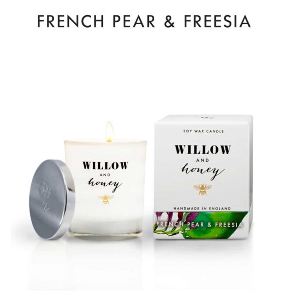 Willow and Honey French Pear and Freesia Candle 220g