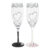 Lolita Mr & Mrs Wedding Toasting Glasses Gift Set