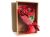 Boxed Soap Flower Bouquet- Red