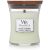 Woodwick Fig Leaf & tuberose Medium Jar Candle